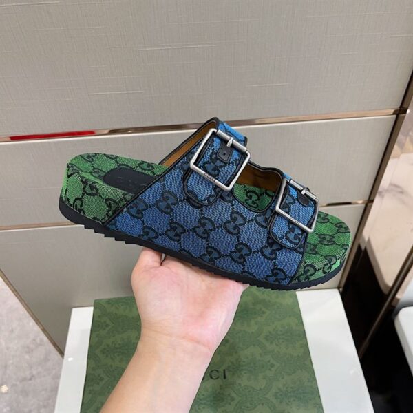 GUCCI MEN'S SLIDE SANDAL WITH STRAPS – GSL031 - Image 7