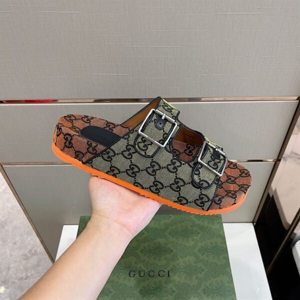 GUCCI MEN'S SLIDE SANDAL WITH STRAPS – GSL032 - Image 4