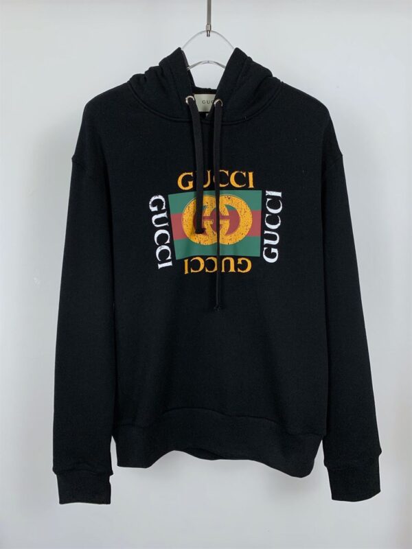 GUCCI OVERSIZE SWEATSHIRT WITH GUCCI LOGO – GCK004 - Image 2