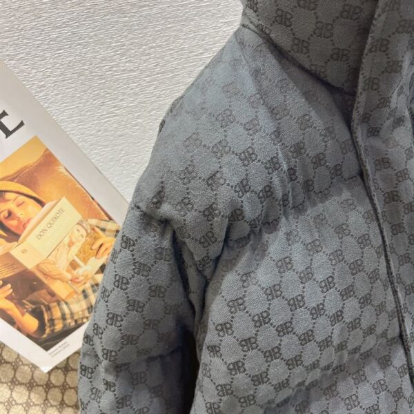 GUCCI X BALENCIAGA THE HACKER PROJECT HACKER BB PUFFER JACKET – GCJ019 - Image 7