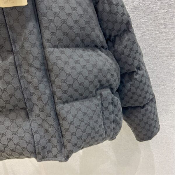 GUCCI X BALENCIAGA THE HACKER PROJECT HACKER BB PUFFER JACKET – GCJ019 - Image 5