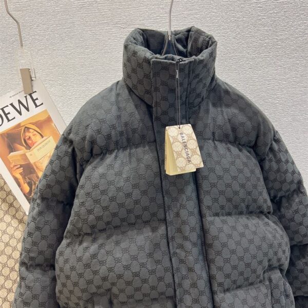 GUCCI X BALENCIAGA THE HACKER PROJECT HACKER BB PUFFER JACKET – GCJ019 - Image 4