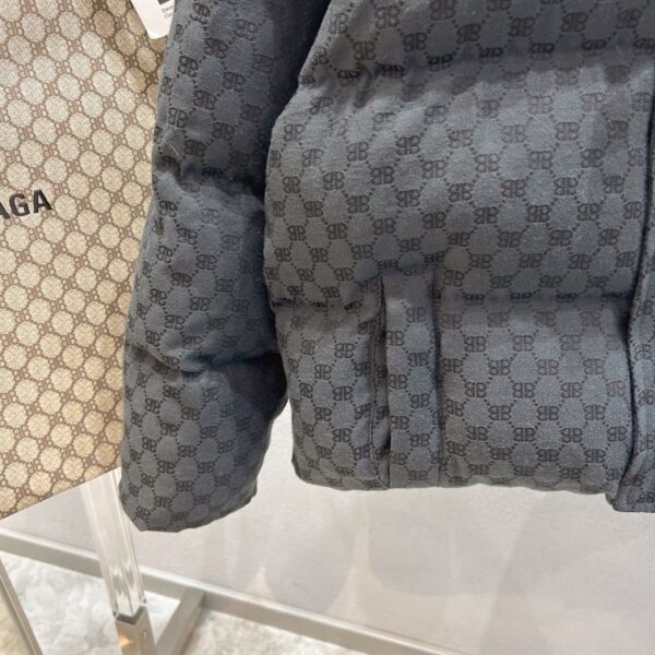 GUCCI X BALENCIAGA THE HACKER PROJECT HACKER BB PUFFER JACKET – GCJ019 - Image 6