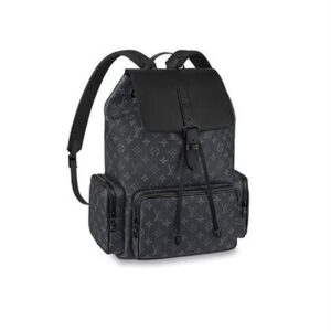 LOUIS VUITTON BACKPACK TRIO MONOGRAM ECLIPSE CANVAS - LVB006