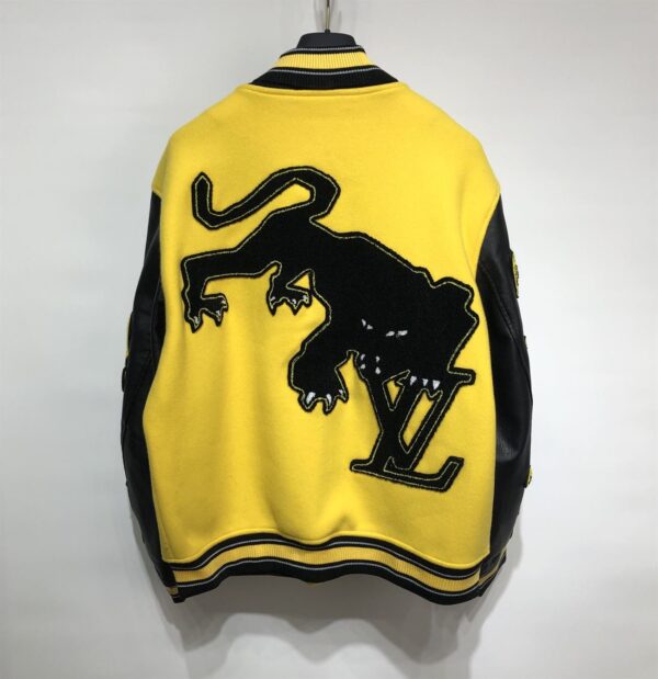 LOUIS VUITTON LEATHER EMBROIDERED VARSITY – LVC004 - Image 3