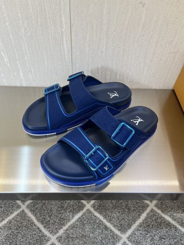 LOUIS VUITTON LV TRAINER MULES – LVSD022 - Image 3