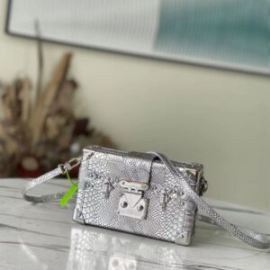 LOUIS VUITTON PETITE MALLE CROCODILIEN MAT - LW068