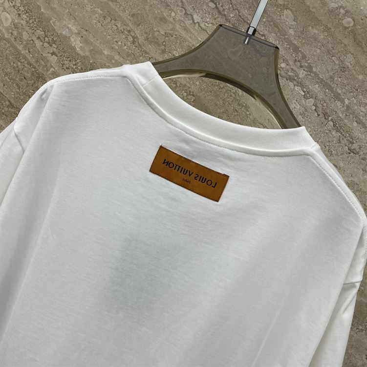 LOUIS VUITTON PRINTED COTTON T-SHIRT – LVTS063 - Image 7