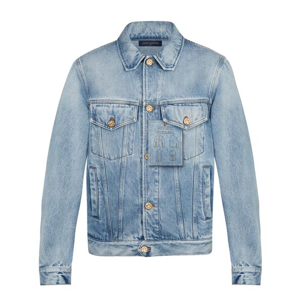 LOUIS VUITTON STAPLES EDITION DNA DENIM JACKET – LVC027