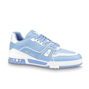 LOUIS VUITTON TRAINER SNEAKER BLUE – LVS125