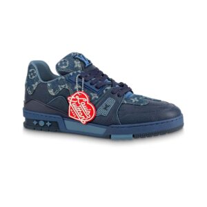 LOUIS VUITTON X NIGO TRAINER SNEAKERS IN BLUE – LVS005
