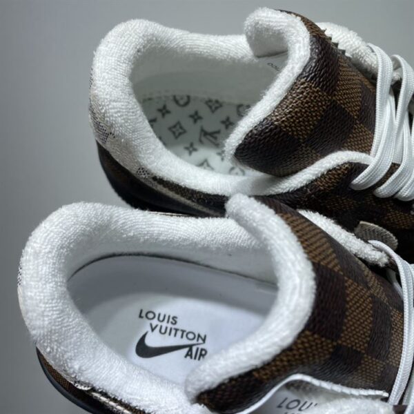LOUIS VUITTON X NIKE AIR FORCE 1 LOW-TOP SNEAKERS – LVS131 - Image 7