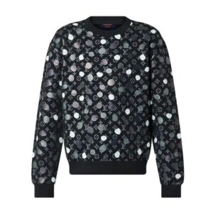 LOUIS VUITTON X YK PAINTED DOTS PRINTED CREWNECK – LVH030