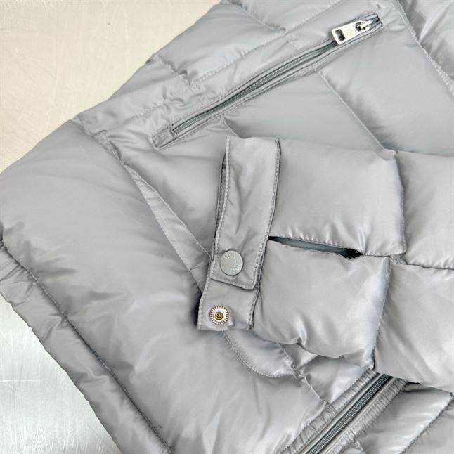 MONCLER ACORUS QUILTED DOWN JACKET IN GREY – MC058 - Image 7