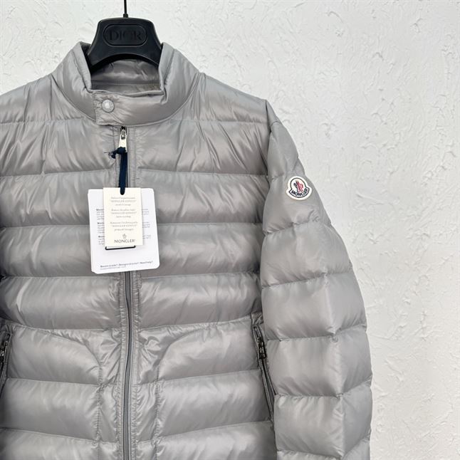 MONCLER ACORUS QUILTED DOWN JACKET IN GREY – MC058 - Image 3