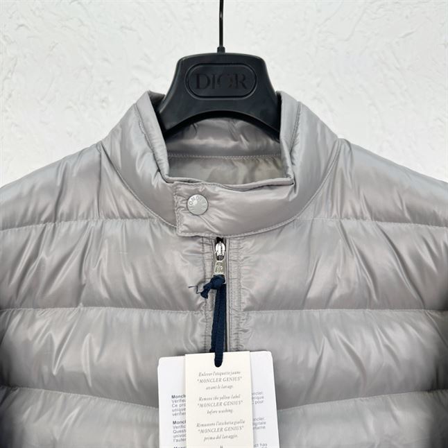 MONCLER ACORUS QUILTED DOWN JACKET IN GREY – MC058 - Image 5