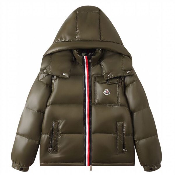 MONCLER MONTBELIARD SHORT DOWN JACKET BROWN – MC104
