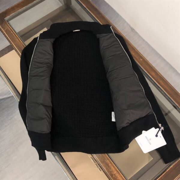 MONCLER PADDED CARDIGAN WITH ZIP – MC066 - Image 3