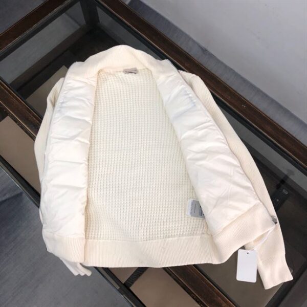 MONCLER PADDED CARDIGAN WITH ZIP – MC067 - Image 3
