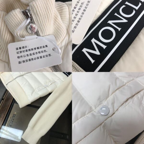 MONCLER PADDED CARDIGAN WITH ZIP – MC067 - Image 7