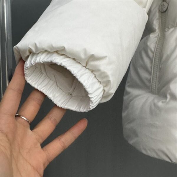MONCLER WHITE POLYAMIDE MEANDRE JACKET – MC056 - Image 7