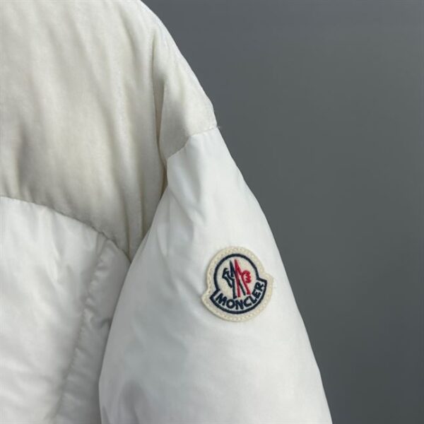 MONCLER WHITE POLYAMIDE MEANDRE JACKET – MC056 - Image 6