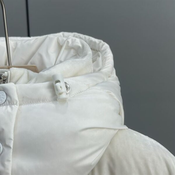 MONCLER WHITE POLYAMIDE MEANDRE JACKET – MC056 - Image 4